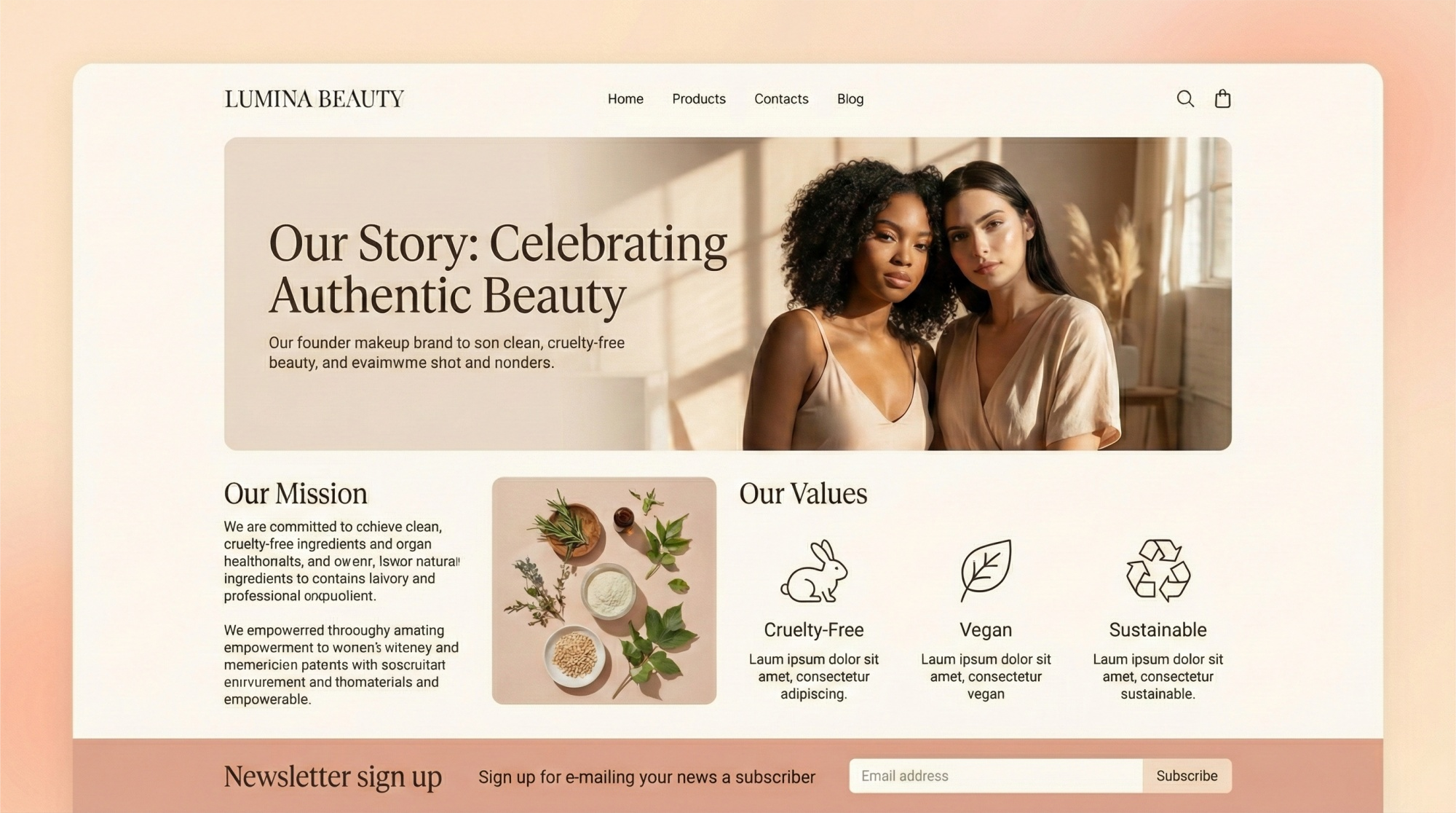 Our Story: Celebrating Authentic Beauty