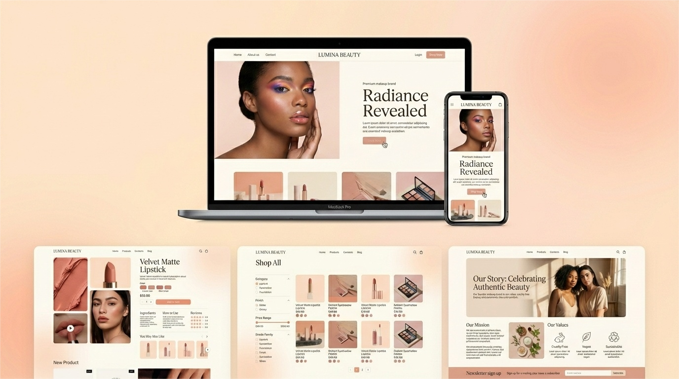 Beauty Brand Website